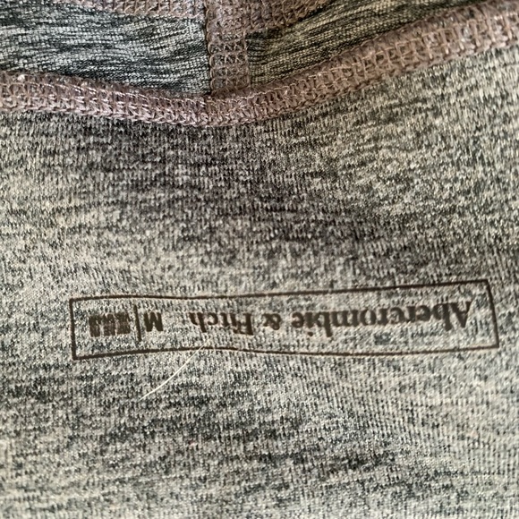 Abercrombie and Fitch Gray Leggings - Picture 2 of 3